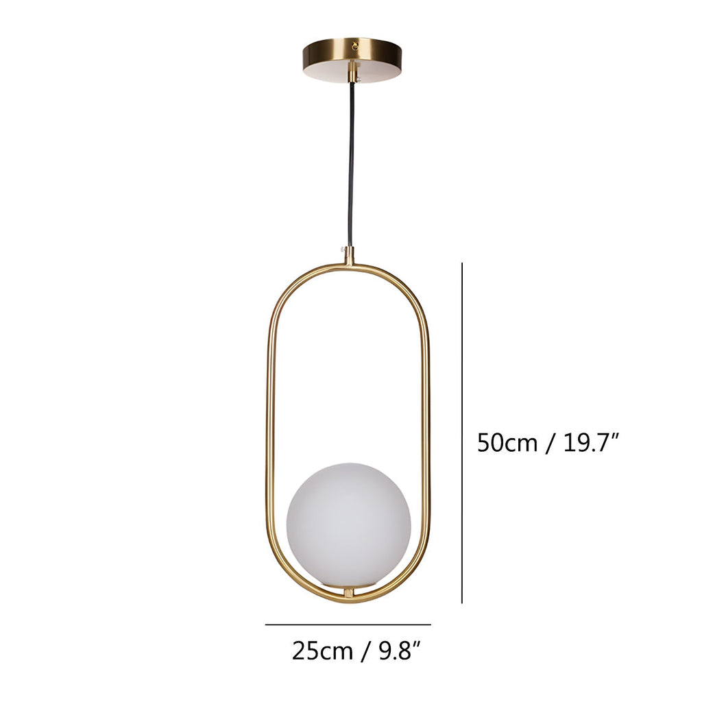 Mila Pendant Light Minimalist Lighting Fixture | Desfino