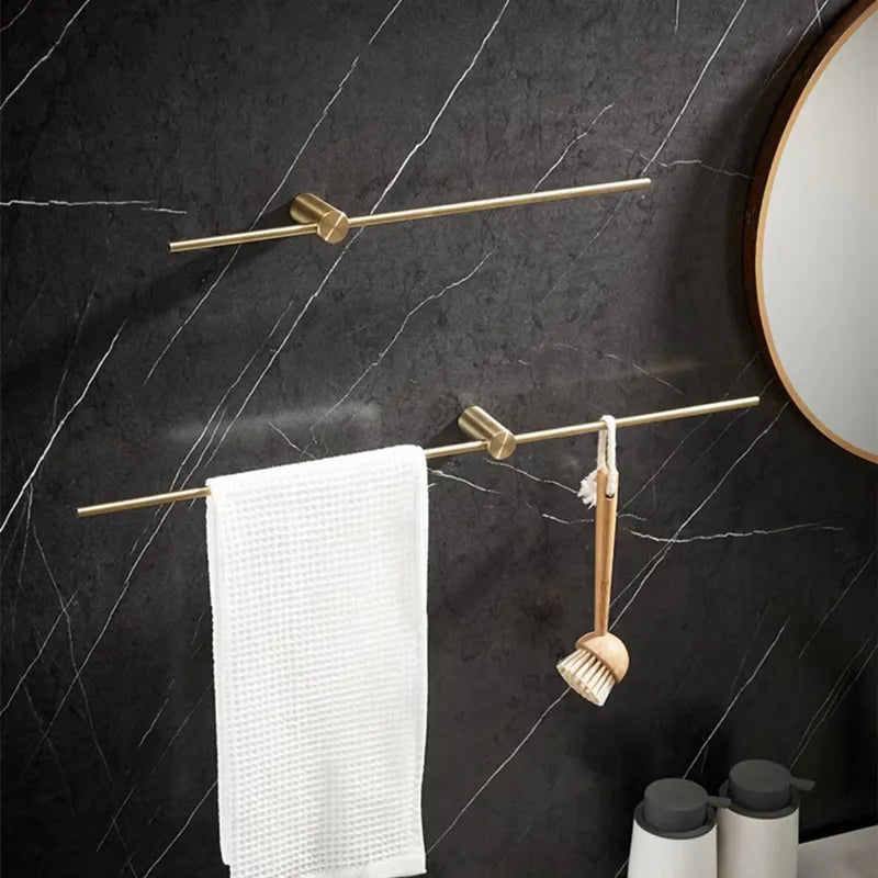 Toallero de barra NovaLuxe — Acabado elegante, estilo moderno, 2 opciones de longitud - Desfino