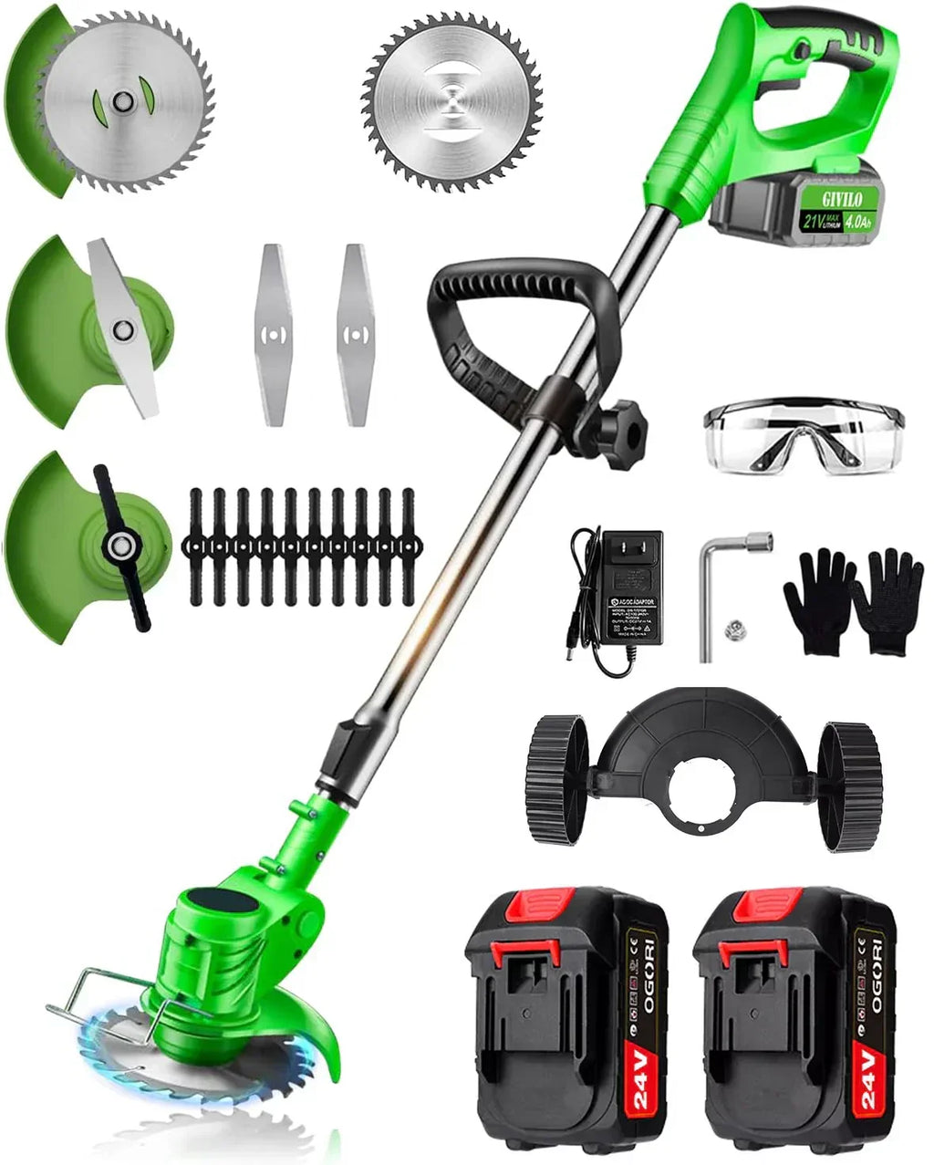 Coupe-bordures sans fil 24V VerdaPro — 18,000 tr/min, 1350W - Desfino