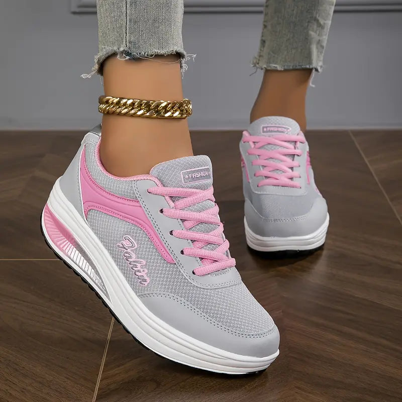 Novellea Women's Orthopedic Sneakers — Air Cushion Support - Desfino
