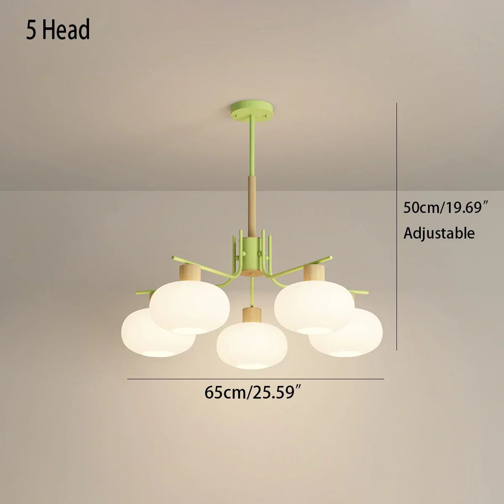 Pastoral American Retro Flower Chandelier | Desfino