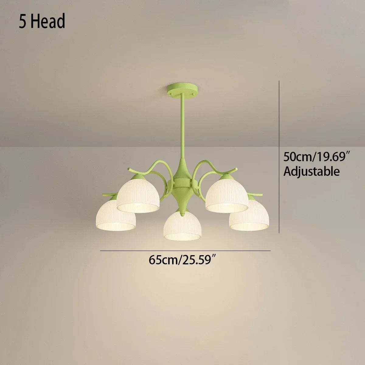 French Pastoral Living Room Chandelier | Desfino
