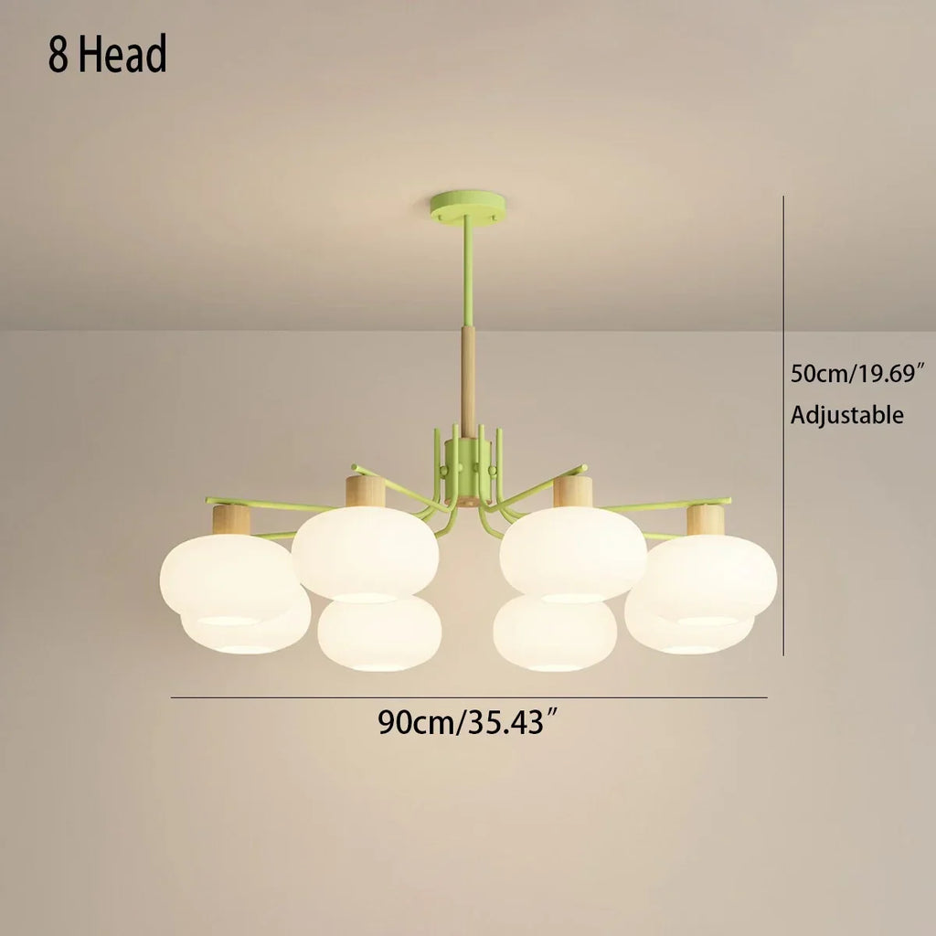 Pastoral American Retro Flower Chandelier | Desfino