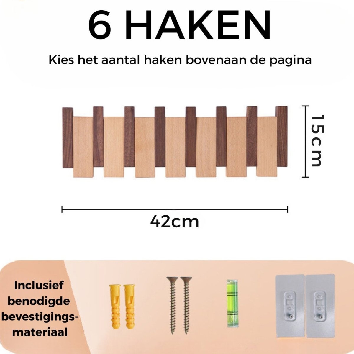 מתלה מעילים מעץ בעבודת יד בצורת פסנתר HarmoniWood — למעילים, כובעים ותיקים - Desfino