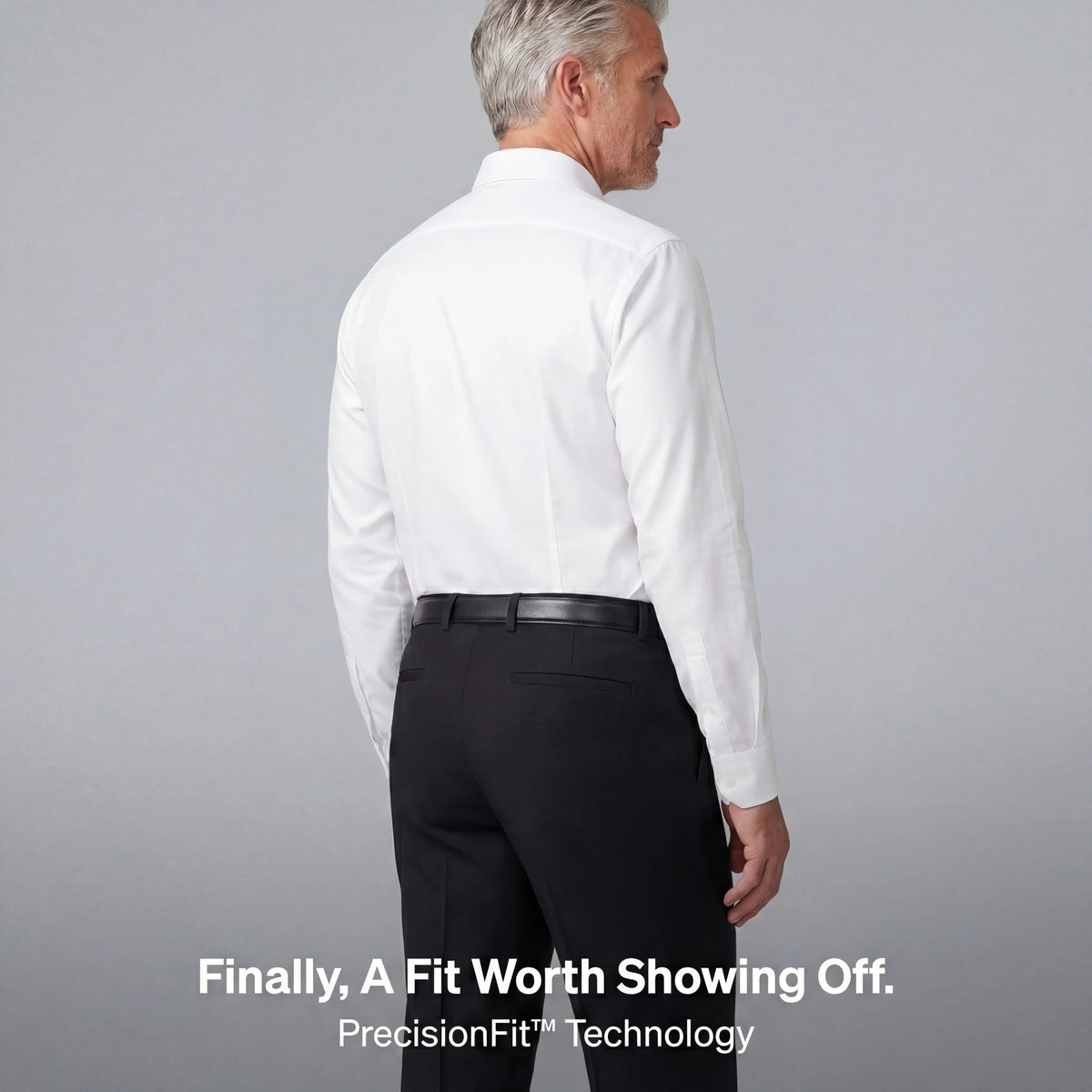 FormaFlex Precision Trousers — Wrinkle-Resistant 4-Way Stretch Dress Pants
