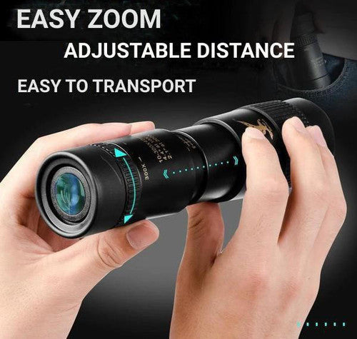 Monocular impermeabil Kirrea 10x pentru observarea păsărilor și drumeții - Desfino