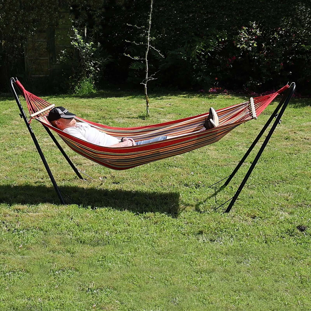 Support pour hamac double ultra-résistant, capacité de 200kg