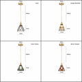 Mirella LED-függőlámpa — vintage ólomüveg, 4 W-os izzóval - Desfino