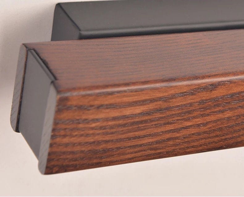 Applique LED da comodino in legno di frassino NordiGlow — Girevole, dimmerabile - Desfino
