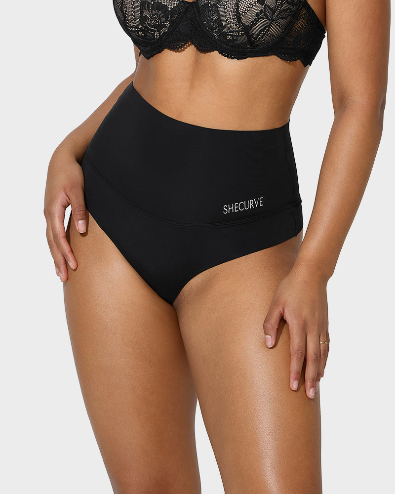Women's Three-Pack High Waisted Briefs — Tummy Control Smoothing Fit