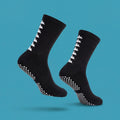 Black Compression Socks — Secure Fit & Flexible Support