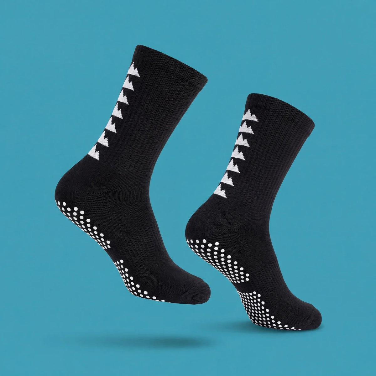 Black Compression Socks — Secure Fit & Flexible Support