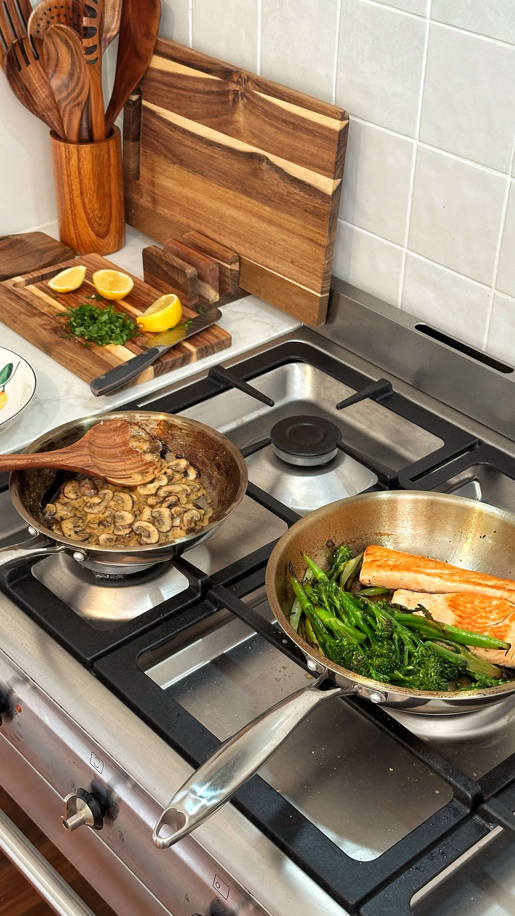 Premium Tri-Ply Stainless Steel Everyday Cookware Set | Desfino