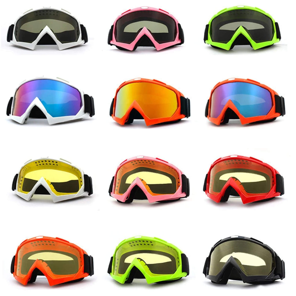 SummitVue-ski- en snowboardbril voor dames en heren, 18.5 x 5.7 cm - Desfino