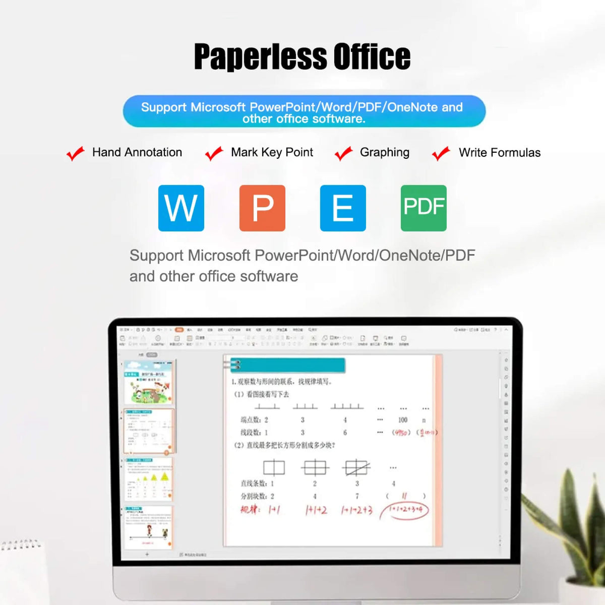 10x6 hüvelykes digitális rajztábla — 5080 LPI, 233 PPS, PC-kompatibilis - Desfino