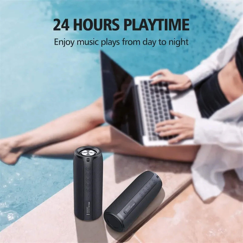Rivaro vízálló Bluetooth-hangszóró — kompakt, 360°-os hangzás - Desfino