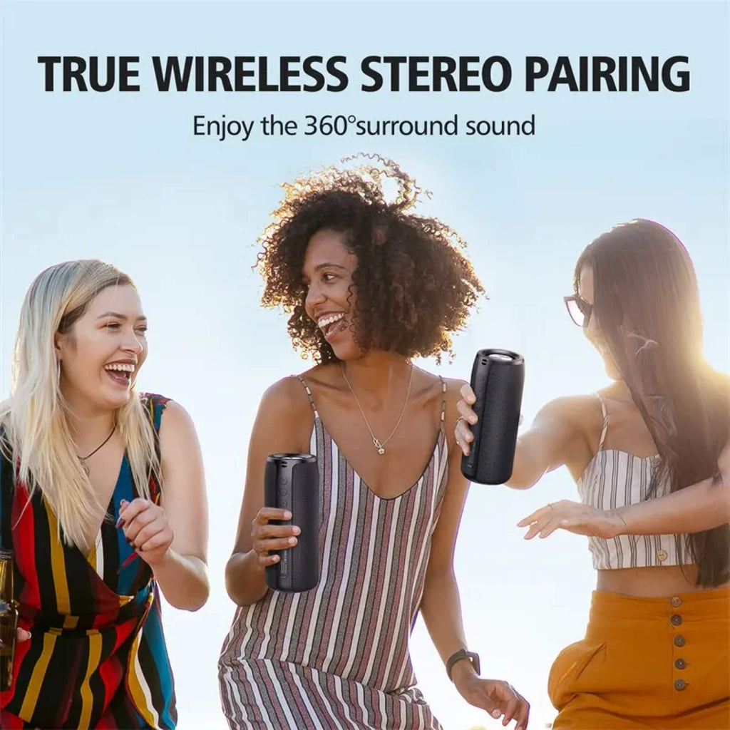 Rivaro vízálló Bluetooth-hangszóró — kompakt, 360°-os hangzás - Desfino