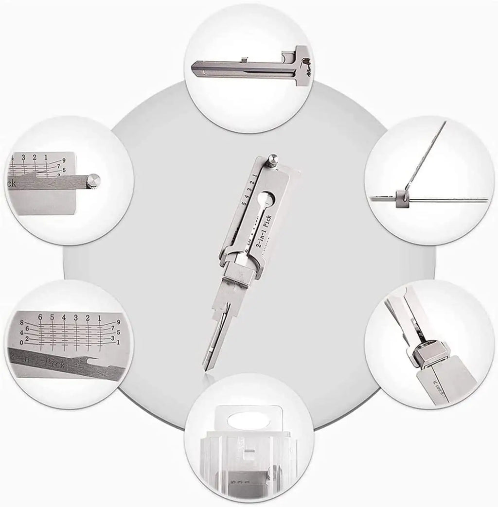 QuorraKey Pro Kit — pokročilá sada nástrojů pro zámečníky - Desfino
