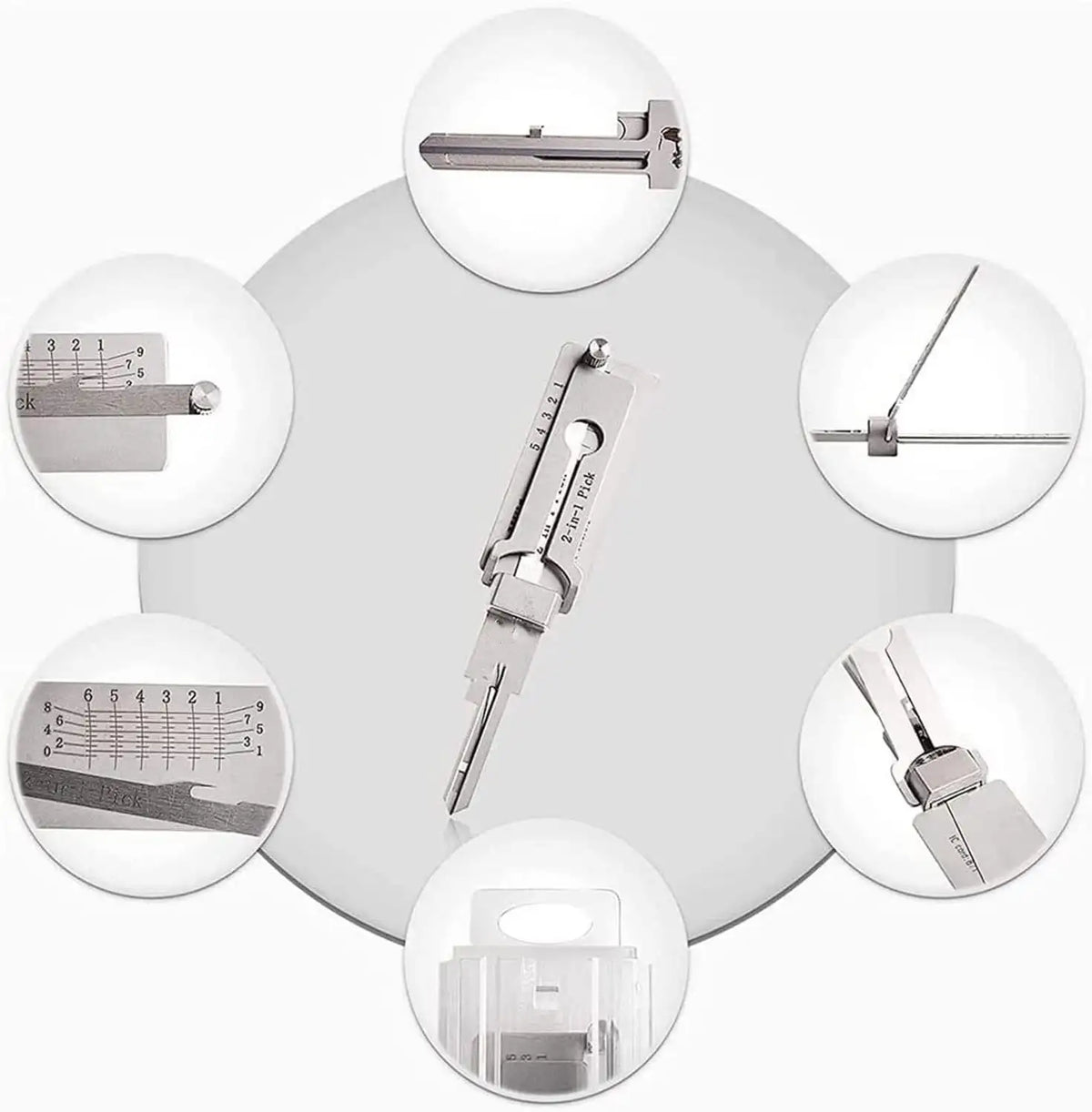QuorraKey Pro Kit — pokročilá sada nástrojů pro zámečníky - Desfino