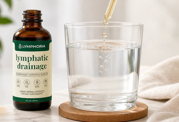 Herbal Lymphatic Drainage Drops for Daily Wellness Support - Desfino