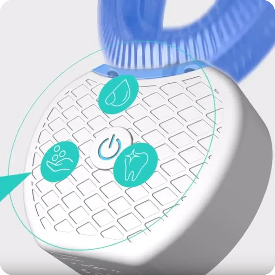 Brosse à dents sonique automatique pour toute la bouche — Soin des gencives en 30 secondes - Desfino