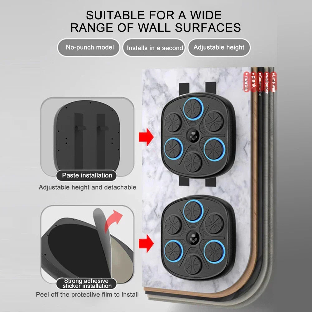 PunchMate Smart Boxing Coach — Reflex & Coordination Trainer - Desfino
