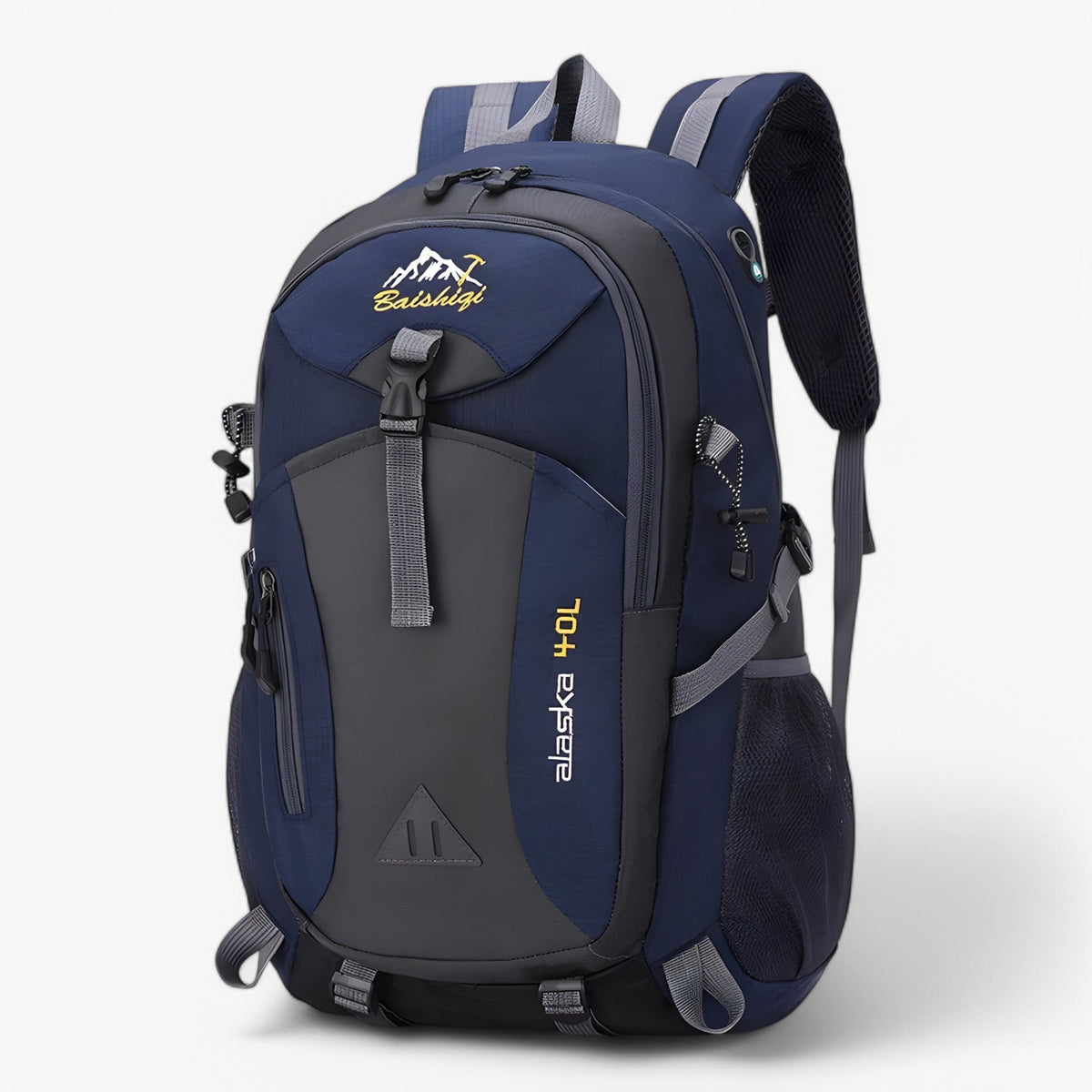 Wanderrucksack mit hoher Belastbarkeit — Wasserdichte Außenhülle, ergonomische Passform