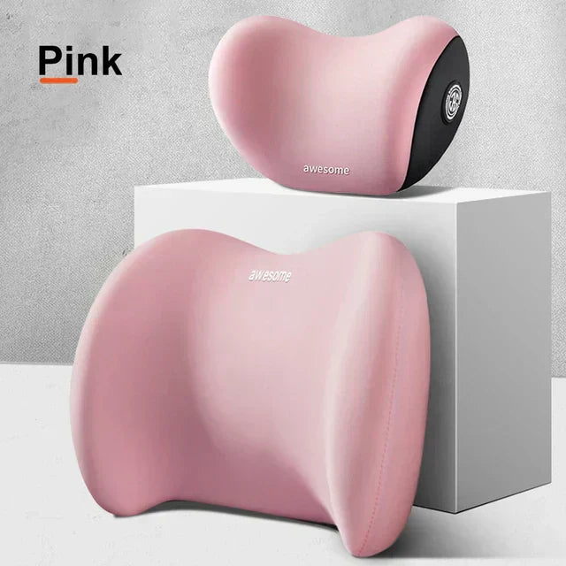 SomniCare-justerbar memory foam-bilpude til støtte af nakke og lænd - Desfino