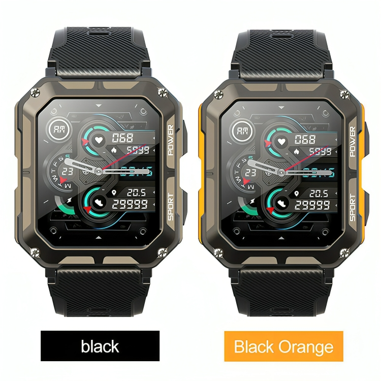 Ceas inteligent robust TerraForge Pro — dispozitiv purtabil rezistent pentru muncă în condiții extreme | Desfino