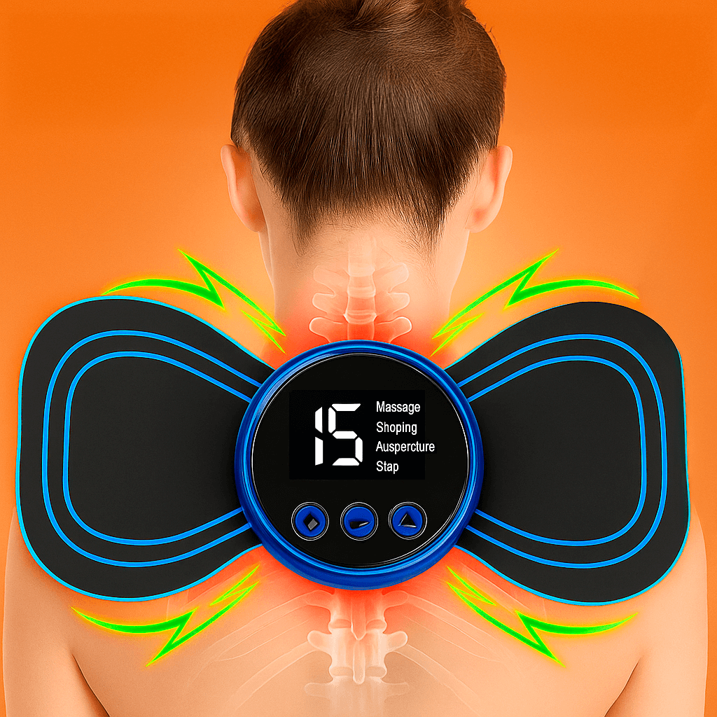 NeuroPulse EMS-párna — Hordozható isiász- és derékfájdalom-enhítés - Desfino