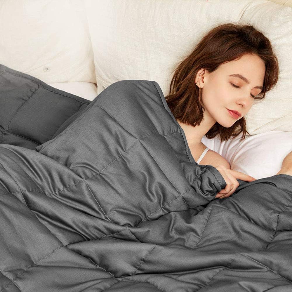 Manta con peso CalmNest — soporte de presión táctil profunda distribuida uniformemente - Desfino
