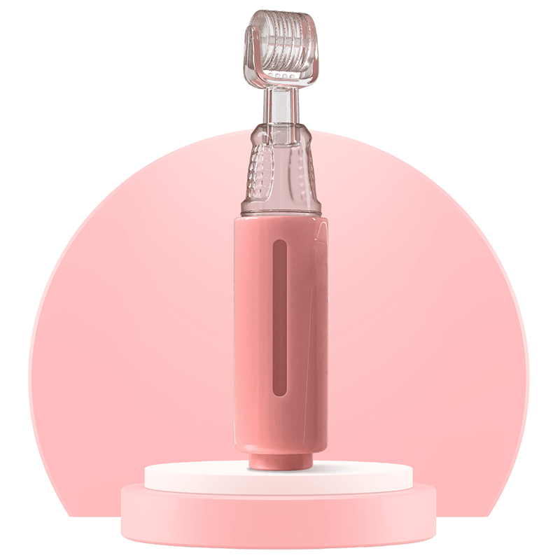 Kit Poutify com rolo de microagulhamento labial de 0.5 mm e sérum hidratante - Desfino