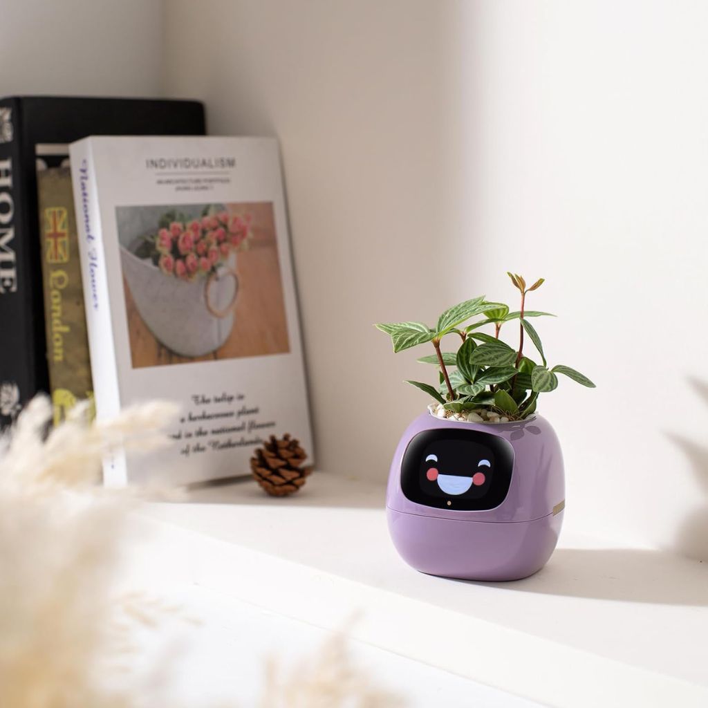 NexiLeaf Smart Planter — 70 Animations, Alexa Connected - Desfino
