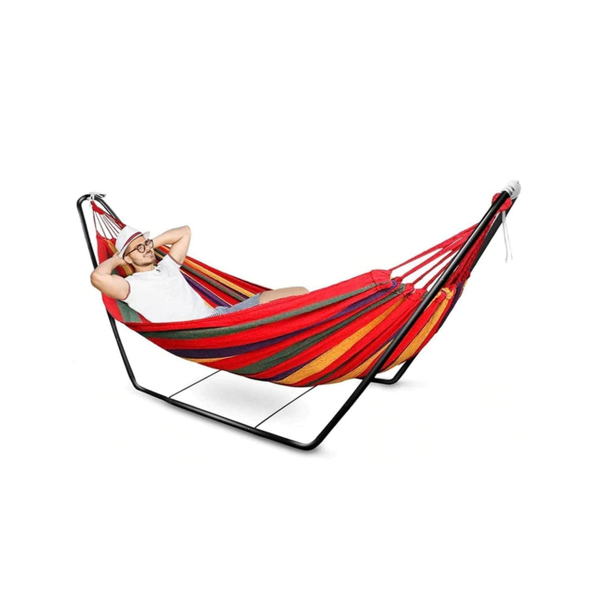 Support pour hamac double ultra-résistant, capacité de 200kg