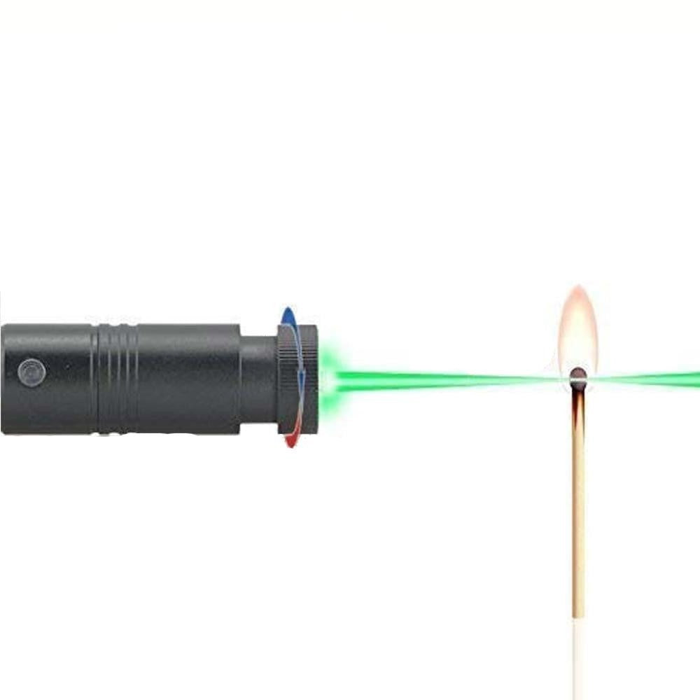 Puntero láser 303 — haz verde de alta visibilidad y largo alcance - Desfino