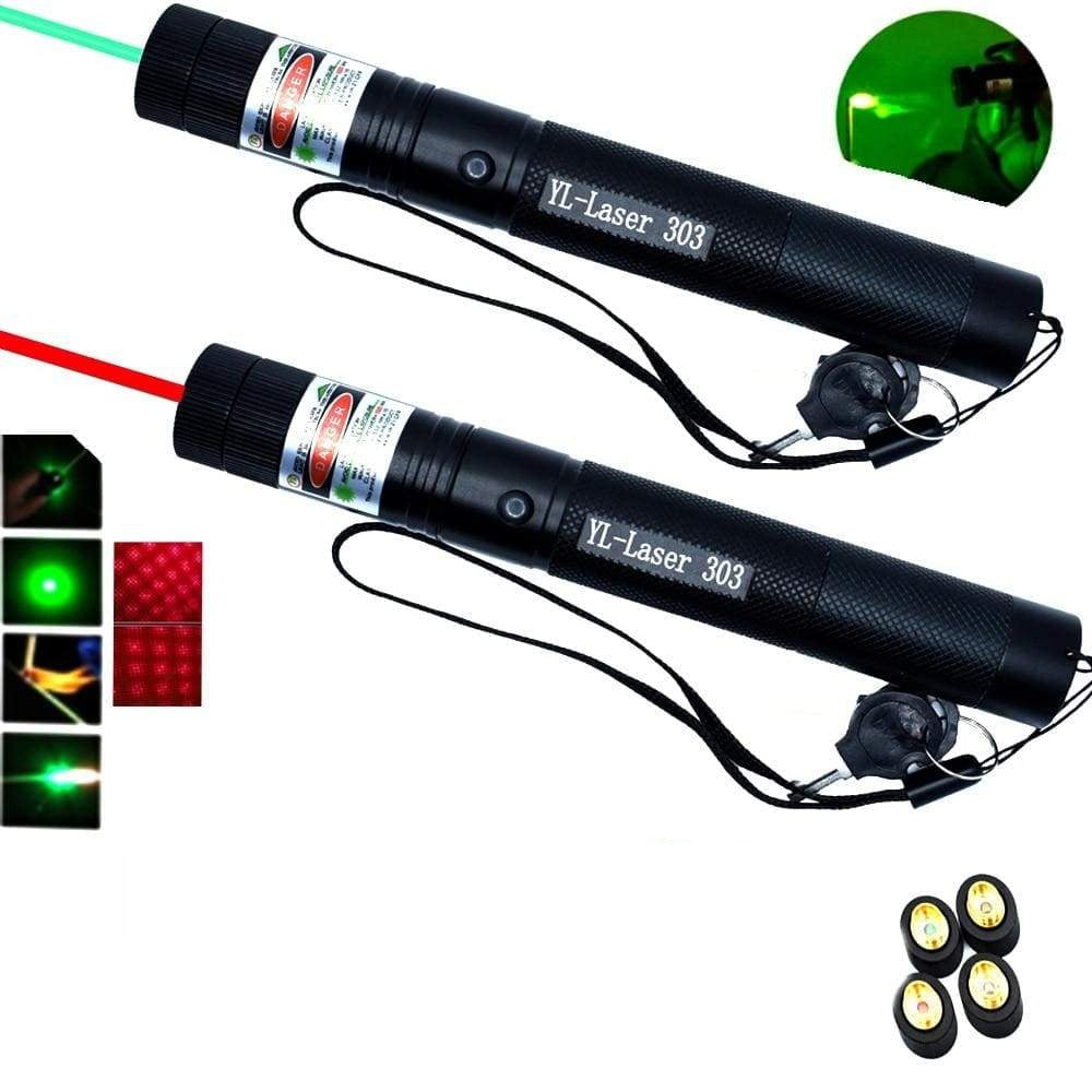 LumenRay 303 zelené laserové ukazovátko — viditelnost paprsku na velkou vzdálenost - Desfino