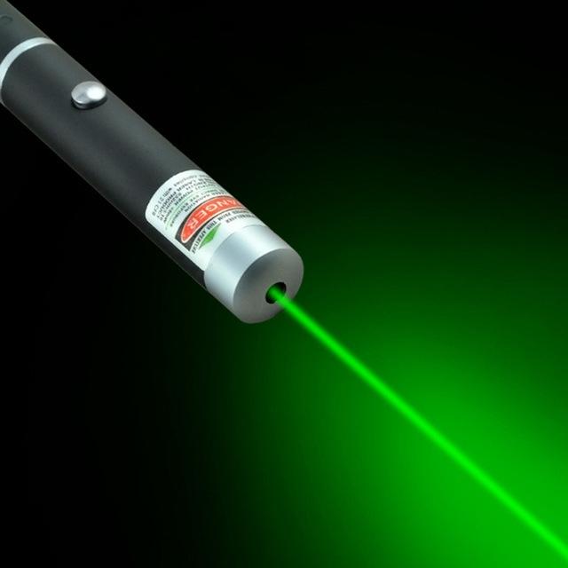 Ponteiro Laser Laservisier 5MW — Modos Vermelho, Verde e Azul - Desfino