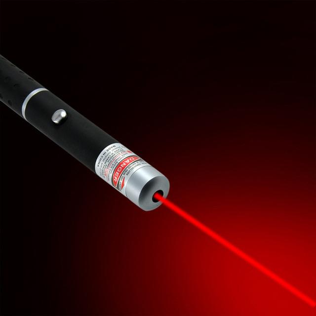 Ponteiro Laser Laservisier 5MW — Modos Vermelho, Verde e Azul - Desfino
