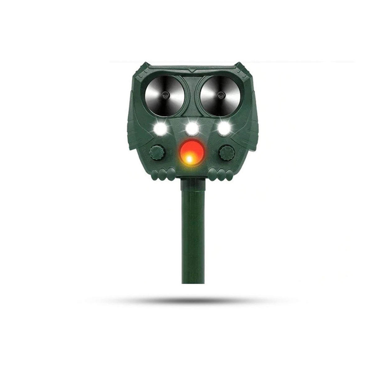 Solar Ultrasonic Animal Deterrent — Outdoor Lights, Weatherproof | Desfino