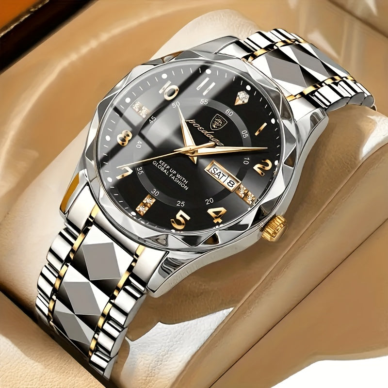 Averon Men's Titanium Waterproof Sport Watch — Digital-Quartz, 50M - Desfino
