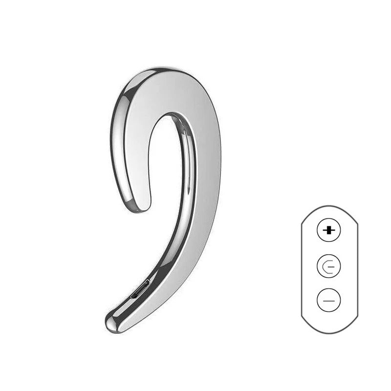 Flux Bluetooth-hörlurar med öppen design och öronkrok — brusreducering | Desfino