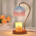 Lampe chauffe-bougie en forme de pétale — Moderne et minimaliste, sans flamme - Desfino