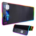 Bezdrátová stolní podložka NexaCharge RGB — dvě nabíjecí podložky | Desfino