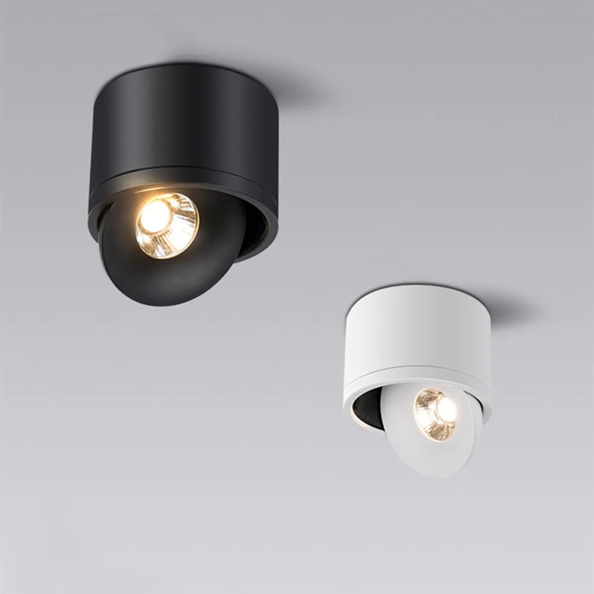 Foco LED de techo giratorio — Downlight ajustable de aluminio - Desfino