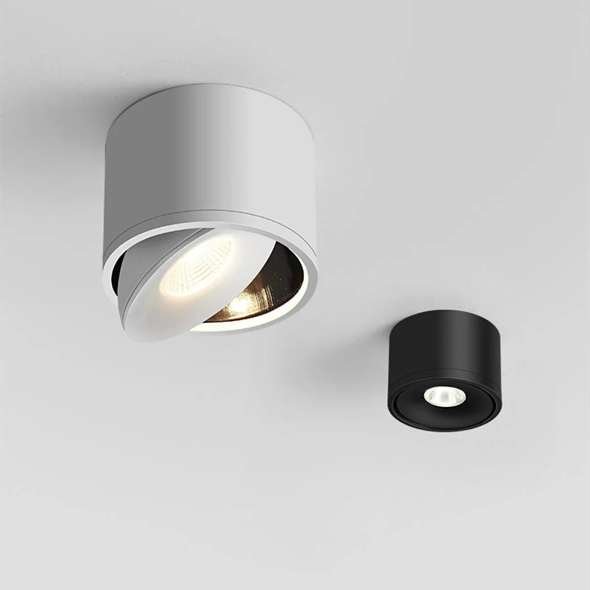 Foco LED de techo giratorio — Downlight ajustable de aluminio - Desfino