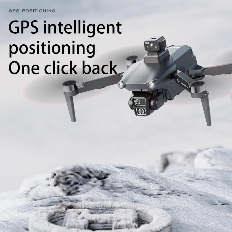 Aeronix 8K UHD GPS 稳定无人机 — 智能模式，1.5 Km 航程 - Desfino