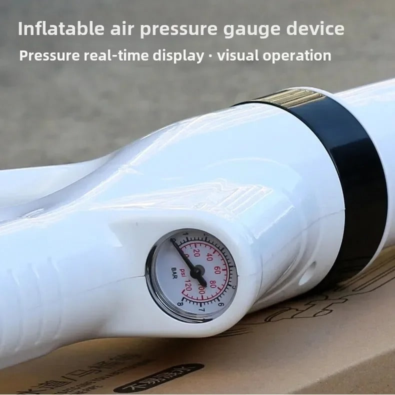 Desfundător ecologic de toaletă AquaPro — dispozitiv pneumatic de desfundare a scurgerilor, cu presiune ridicată - Desfino