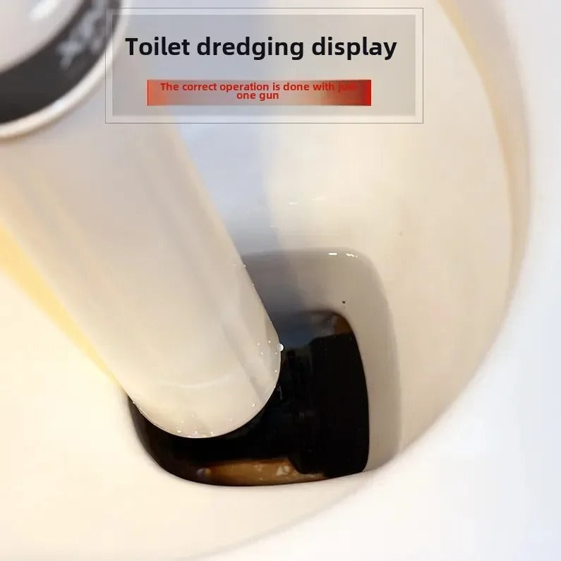 Desfundător ecologic de toaletă AquaPro — dispozitiv pneumatic de desfundare a scurgerilor, cu presiune ridicată - Desfino