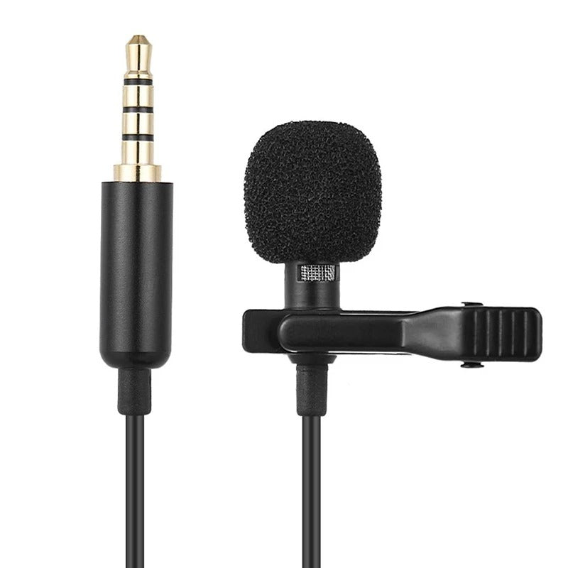ميكروفون سلكي صغير Caliden — 3.5mm وUSB وType-C | Desfino