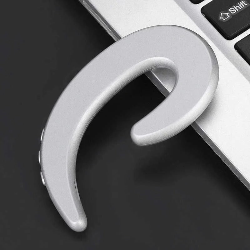 Flux Bluetooth-hörlurar med öppen design och öronkrok — brusreducering | Desfino